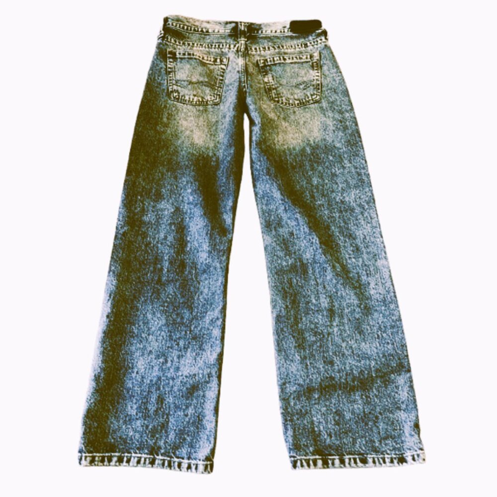 BDG Kayla Low-Rise Straight Wide Leg Jeans - Picture 6 of 8